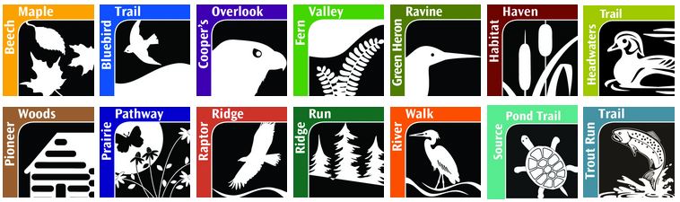 KNC Trail Logos