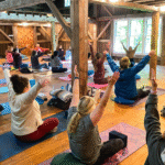 Yoga at the kalamazoo nature center