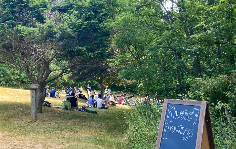 Music mornings Kalamazoo nature center