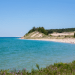 Lake Michigan shoreline
