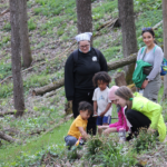 Family wildflower walk kalamazoo nature center michigan