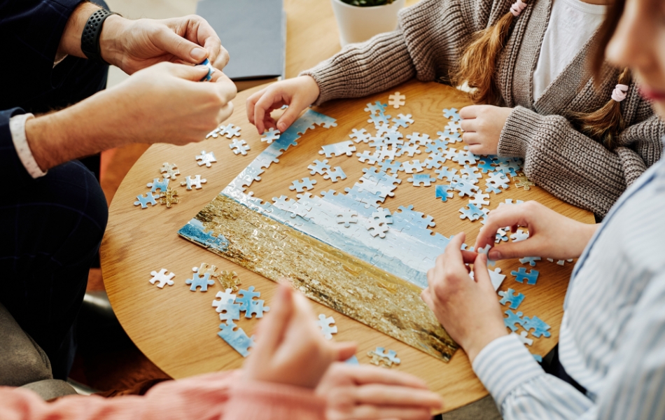 jigsaw puzzle night kalamazoo nature center