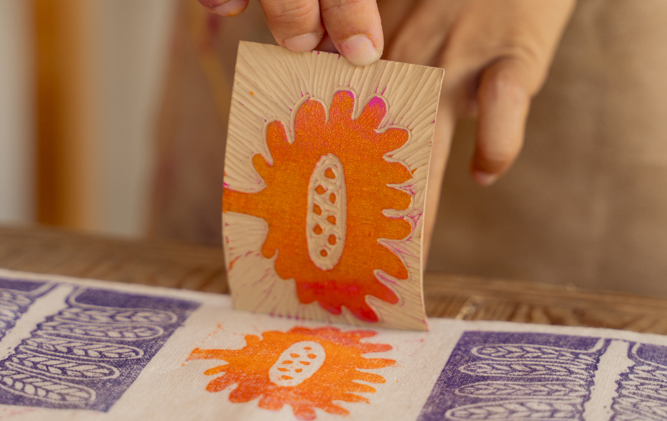 Linocut Workshop kalamazoo nature center