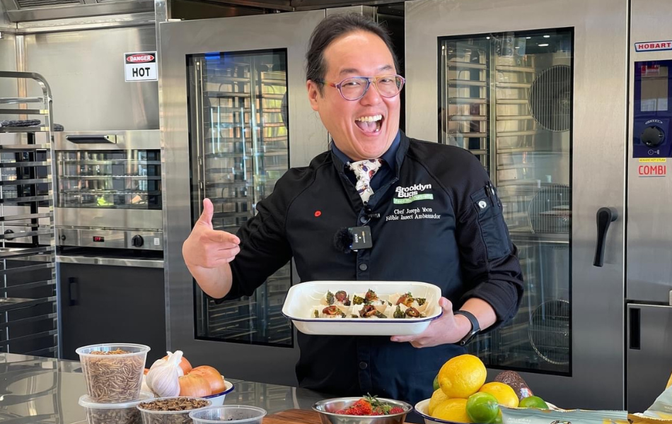 Insect Canapés and Conversation with Chef Yoon