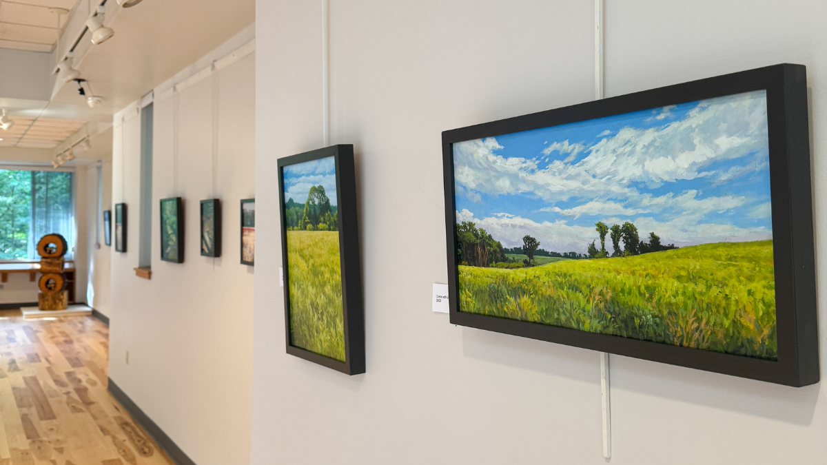 Conrad Kaufman artist reception kalamazoo nature center