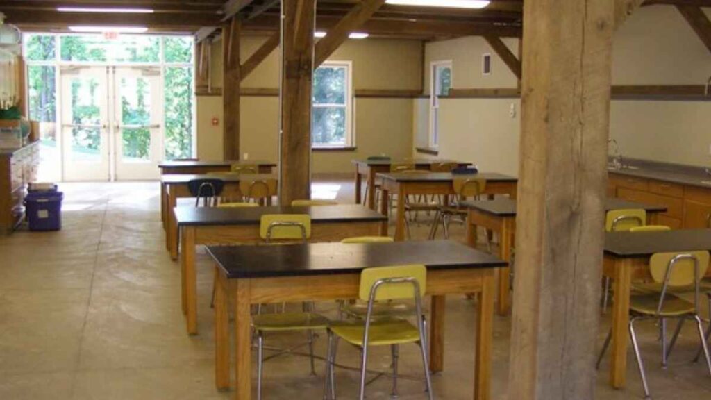 Camp classroom