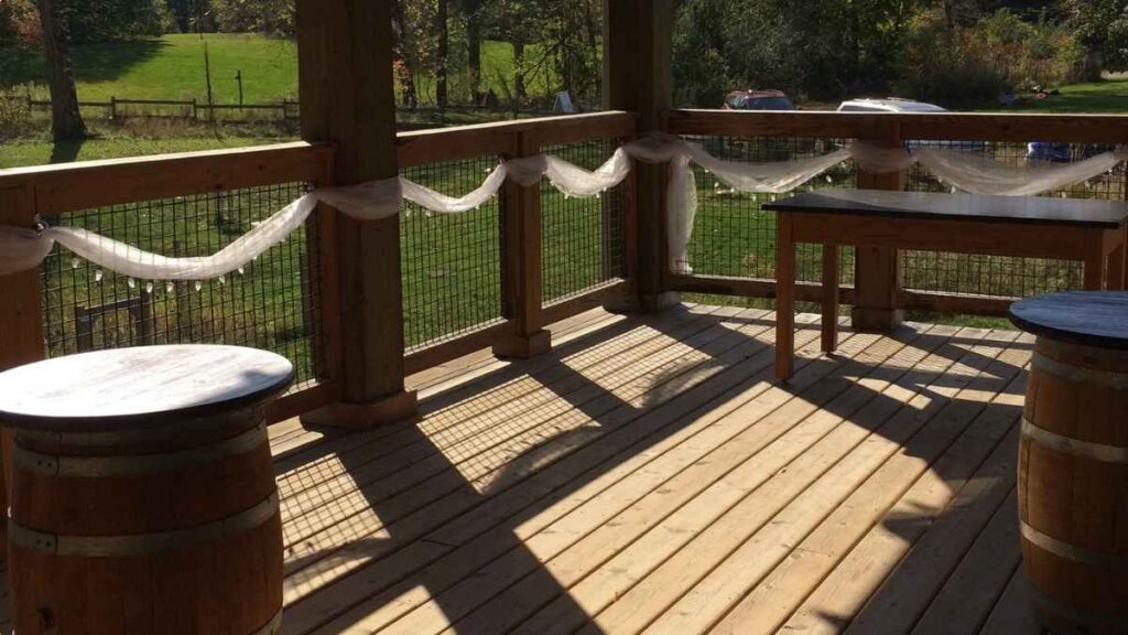 Barn deck